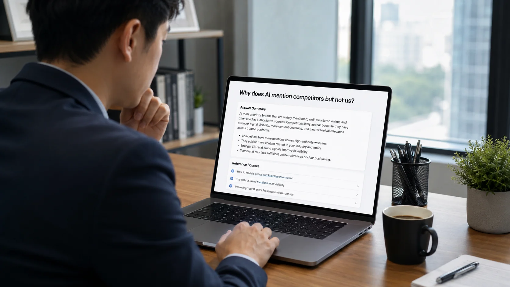 What to Do When AI Mentions Competitors but Not Us